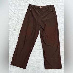 Lucy Activewear Brown Sweatpants Size Small Short